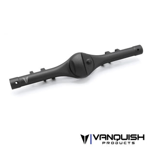 VANQUISH F10T ALUMINUM REAR AXLE HOUSING - BLACK ANODIZED