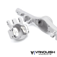VANQUISH F10T ALUMINUM REAR AXLE HOUSING - CLEAR ANODIZED