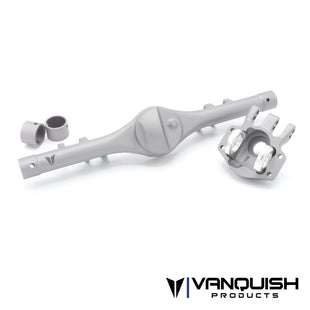 VANQUISH F10T ALUMINUM REAR AXLE HOUSING - CLEAR ANODIZED