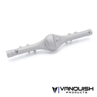 VANQUISH F10T ALUMINUM REAR AXLE HOUSING - CLEAR ANODIZED