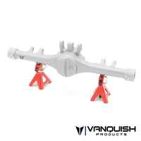 VANQUISH F10T ALUMINUM REAR AXLE HOUSING - CLEAR ANODIZED