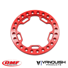 Vanquish 1.9 OMF Phase 5 Beadlock Rings Anodized- Red