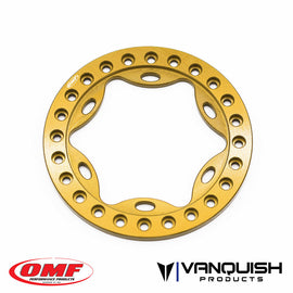 Vanquish 1.9 OMF Scallop Beadlock Rings Anodized- Gold