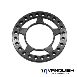 Vanquish 1.9 Spyder Beadlock Anodized- Black