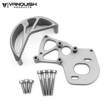 VANQUISH VS4-10 MOTOR MOUNT / GEAR GUARD CLEAR ANODIZED