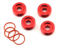 Arrma Aluminum Front Hub Nut (Red) (4)