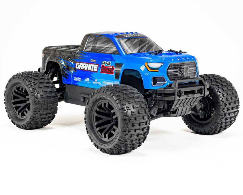 Arrma Granite 4X2 BOOST 1/10 Electric RTR Monster Truck (Blue) w/SLT2 2.4GHz Radio, Battery & Charger