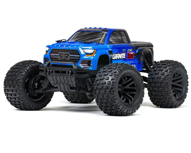 Arrma Granite 4X2 BOOST 1/10 Electric RTR Monster Truck (Blue) w/SLT2 2.4GHz Radio, Battery & Charger