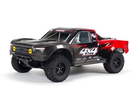 Arrma Senton 4x4 V3 550 Mega RTR 1/10 Short Course Truck (Red) w/Spektrum SLT3 2.4GHz Radio (DISCONTINUED)