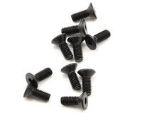 Axial 3x8mm Flat Head Screw (Black) (10)