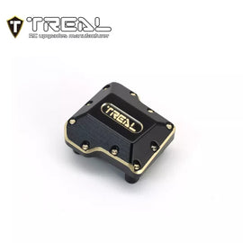 TREAL Brass Axle Diff Covers (2P) CNC Machined Heavy Weight 15.8g/pc Upgrades for 1/18 TRX-4M, TRX4M
