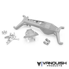 VANQUISH AXIAL SCX10-III CURRIE F9 FRONT AXLE CLEAR ANODIZED