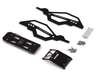 Hot Racing Axial SCX24 Aluminum Rock Racer Conversion Chassis (Black)