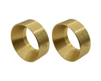 Hot Racing Axial SCX24 Brass KMC Machete Wheel Weights (9g)