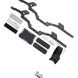 Powerhobby - LCG Carbon Fiber Chassis, for Axial SCX24 Jeep / Bronco