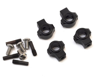 Team KNK Version 2 Aluminum Body Mounts w/Screw Pins (Black)