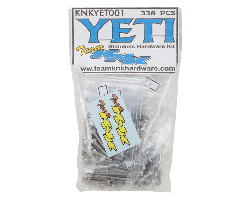 Team KNK Axial Yeti Stainless Hardware Kit (338 pcs)