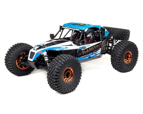 Losi Lasernut U4 1/10 4WD Brushless RTR Rock Racer (Blue) w/2.4GHz Radio & Smart ESC