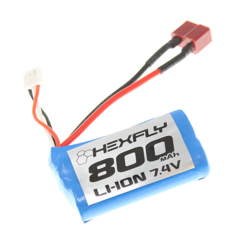 Redcat Battery Pack, Type 14500 (Li-ion 7.4V,800mAH),T PLUG