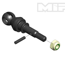 MIP X-Duty, CVD Axle, 17mm Offset w/ 12mm x 6mm Bearing