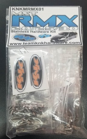 Team KNK MST RMX 2.0/2.5/3.0 Stainless Hardware Kit