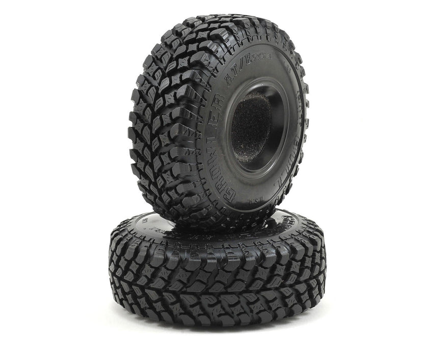 Pit Bull 4.19" Growler 1.55 Scale AT/Extra Rock Crawler Tires (Komp) w/Foam (2)