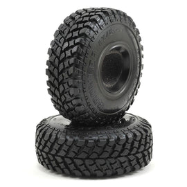 Pit Bull 4.19" Growler 1.55 Scale AT/Extra Rock Crawler Tires (Komp) w/Foam (2)