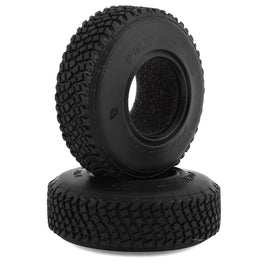 Pit Bull Tires PBX A/T 1.0" Micro Crawler Tires w/Foam (2) (Alien) 1/24 Scale