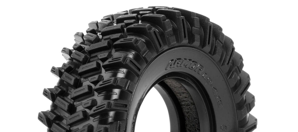 Powerhobby 4.19 Armor 1.9 Crawler Tires with Dual Stage Soft and Medium Foams