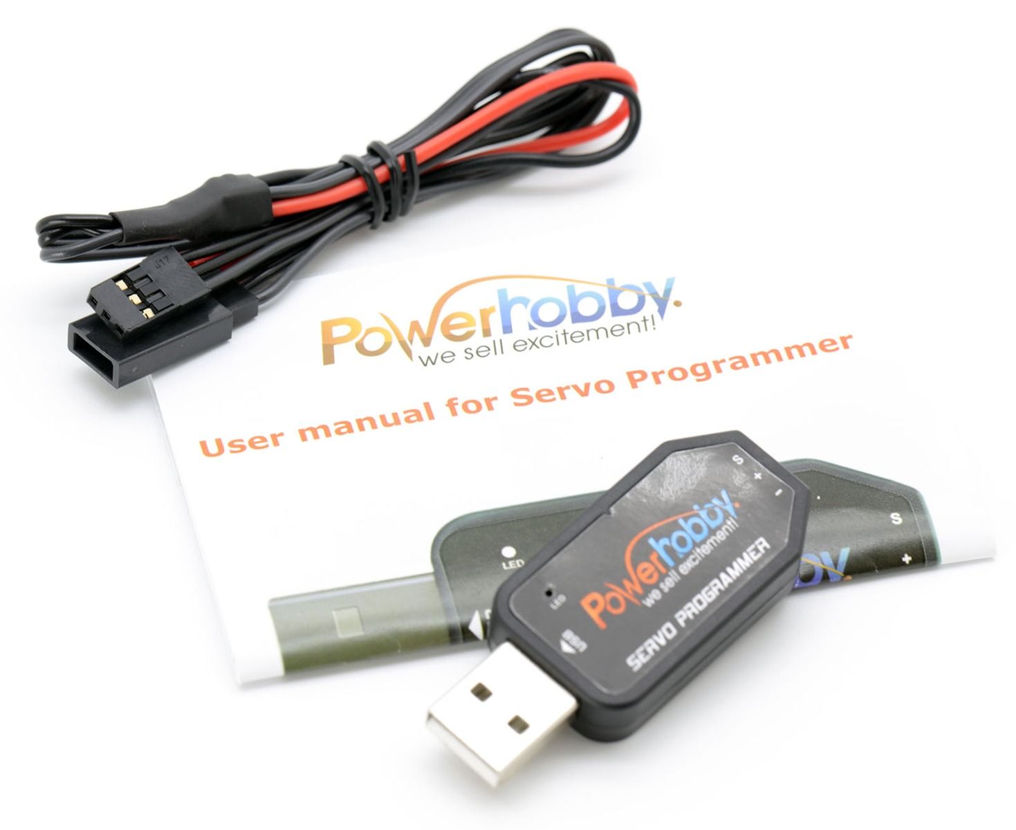 Powerhobby USB Programmer for Programmable Servo – Key City Hobby