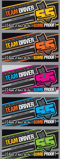 SuperShafty Team Driver Banners