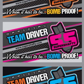 SuperShafty Team Driver Banners