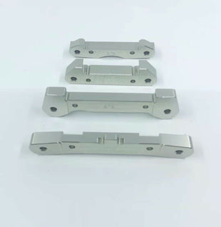 VITAVON CNC Aluminum 7075 Front & Rear Hinge Pin Brace for Losi LaserNut Silver