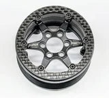 Corrupt Carbon Works 1.9 Carbon Fiber Beadlock Rings Supershafty Falcons 6 Hole