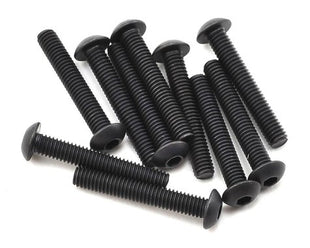 Team Losi Racing M4x25mm Button Head Screws (10)