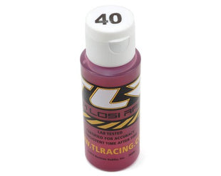 Team Losi Racing Silicone Shock Oil (2oz) (40wt)