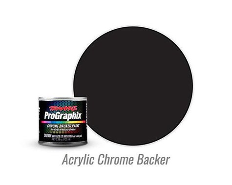 Traxxas Black Acrylic ProGraphix Backing Paint (100 ml)