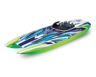 Traxxas DCB M41 Widebody 40" Catamaran High Performance 6S Boat (Green) w/TQi 2.4GHz Radio & TSM