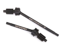 Traxxas TRX-4 Front Heavy Duty Machined Axle Shafts w/Input Gear (2)