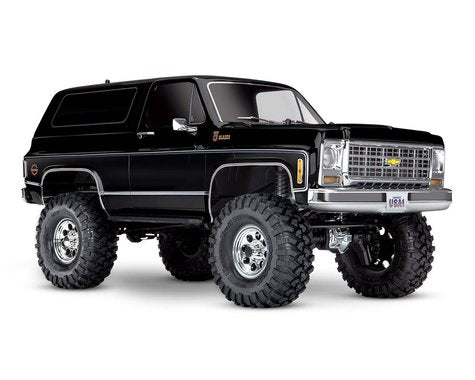 Traxxas TRX-4 1/10 Trail Crawler RTR w/'79 Chevrolet K5 Blazer Body (Black) w/TQi 2.4GHz Radio