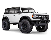 Traxxas TRX-4 1/10 Trail Crawler Truck w/2021 Ford Bronco Body (Oxford White) & TQi 2.4GHz Radio