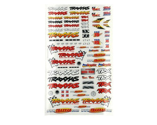 Traxxas Official Team Racing Decal Set (Flag Logo/6-Color)